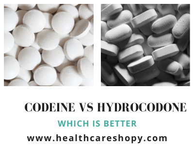 codeine vs hydrocodone